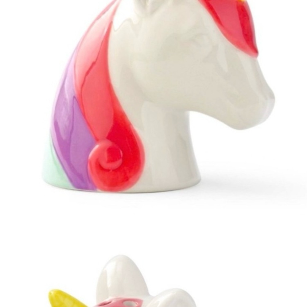 Colorful Unicorn Ceramic sprinkle shaker